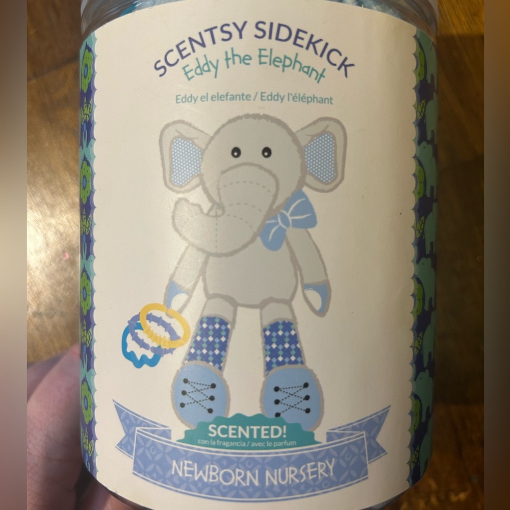 🆕 Retired Scentsy Sidekick Eddy the Elephant